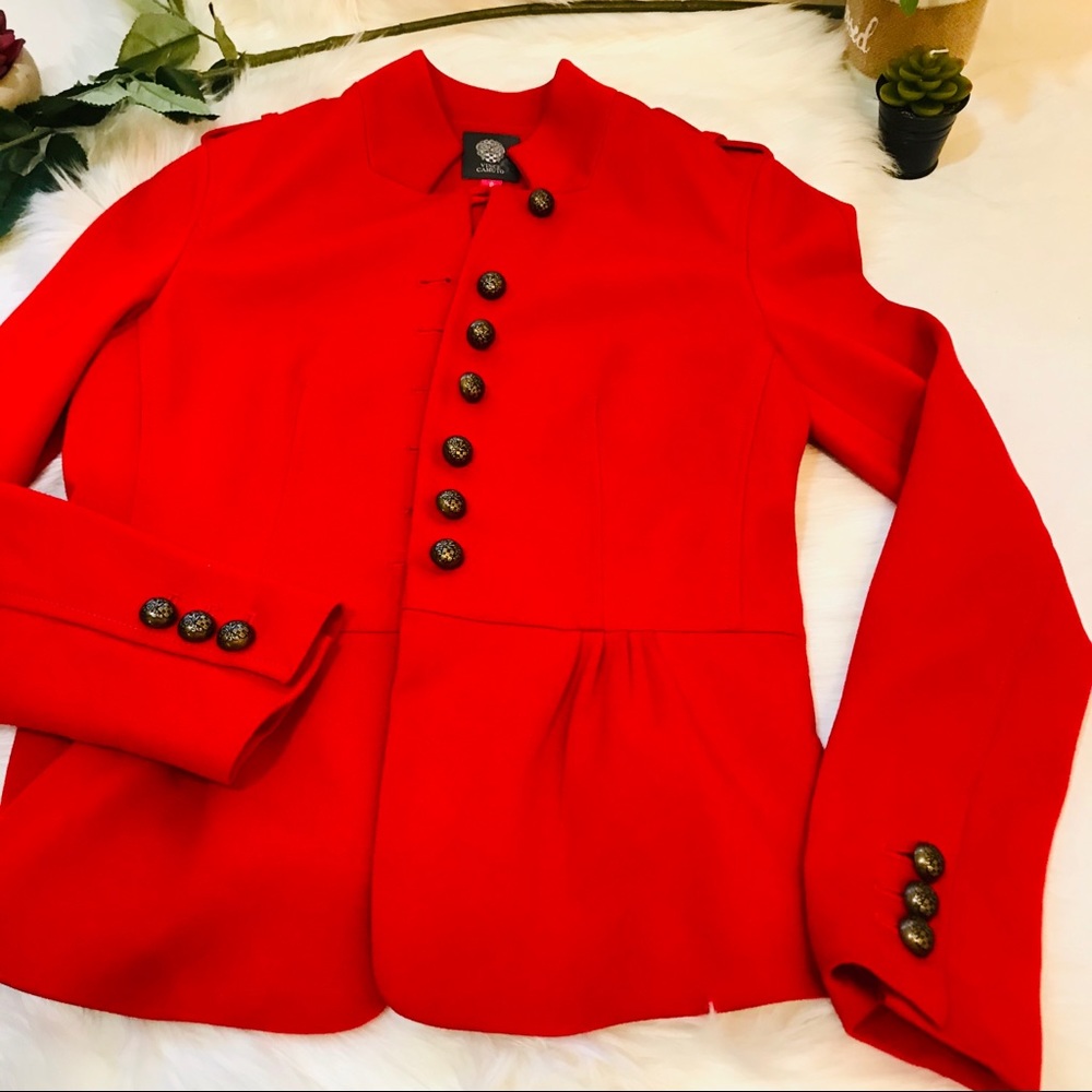 Vince Camuto Red Jacket Blazer